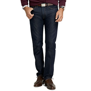 Supima Denim Slim Fit Jeans - Dark Rinse